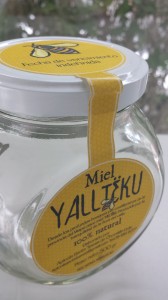 etiquetas miel frasco
